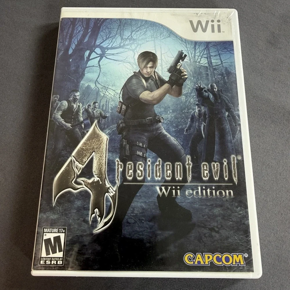 Resident Evil 4 Nintendo Wii Edition (2007) -‎ Tested Working No Manual